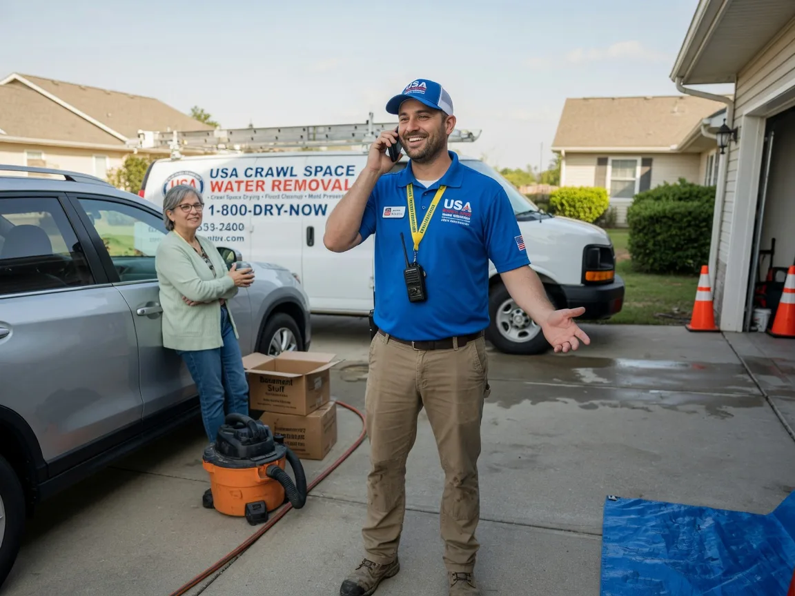 Crawl Space Water Removal Kossuth, PA FAQs
